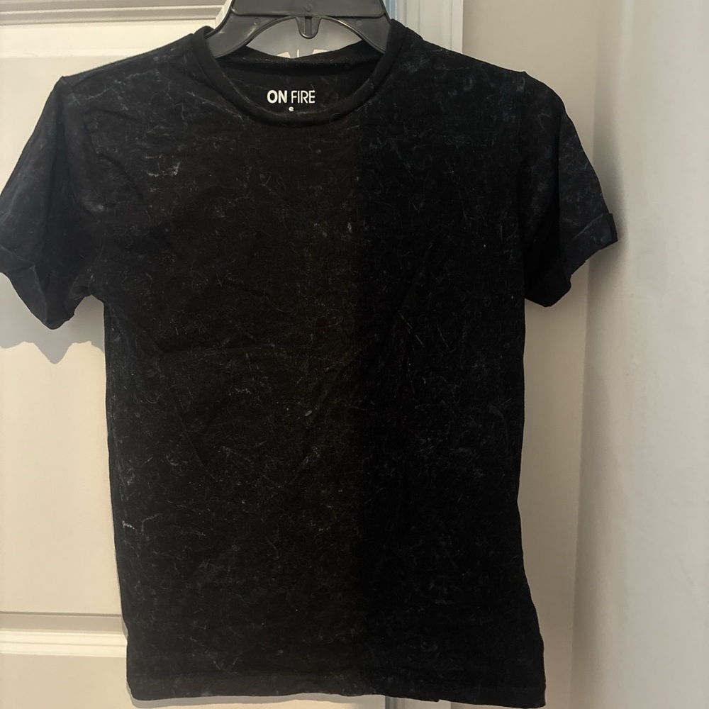 On Fire Charcoal Tee